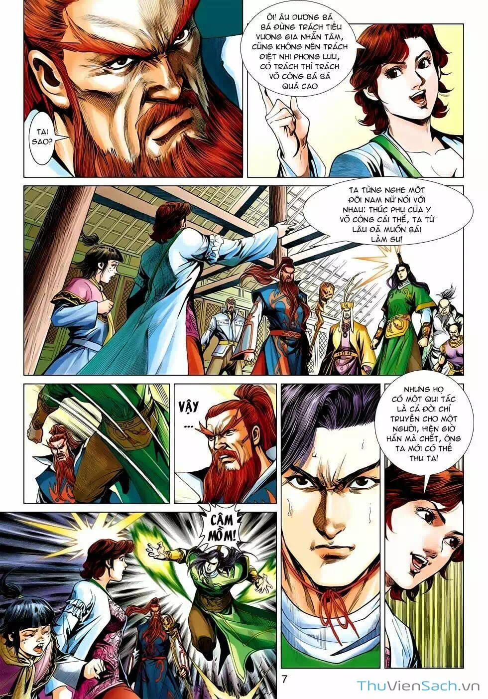 Truyện Tranh Anh Hùng Xạ Điêu - Manhua trang 4