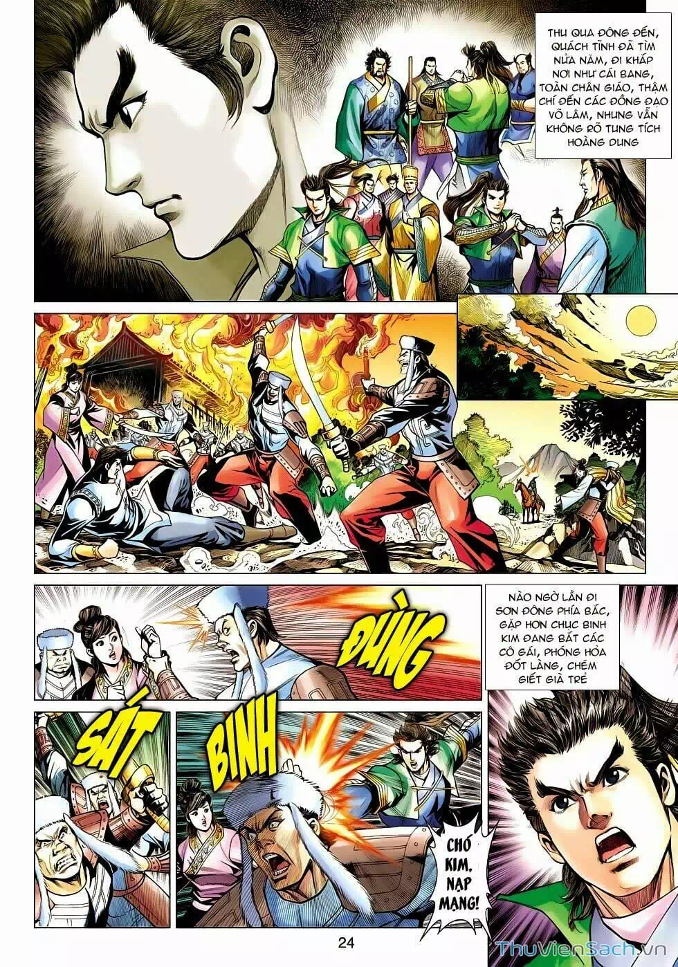 Truyện Tranh Anh Hùng Xạ Điêu - Manhua trang 4