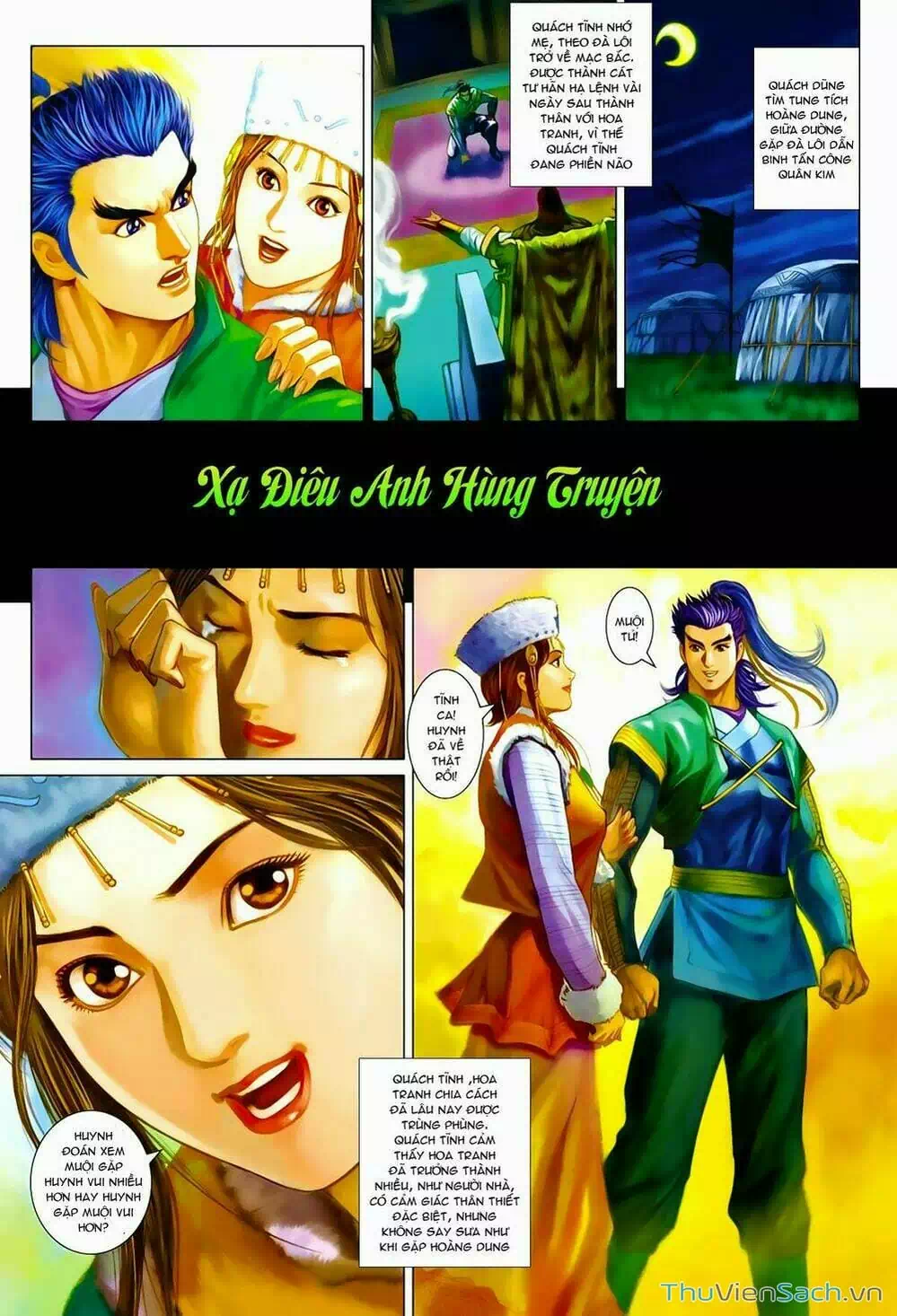 Truyện Tranh Anh Hùng Xạ Điêu - Manhua trang 4