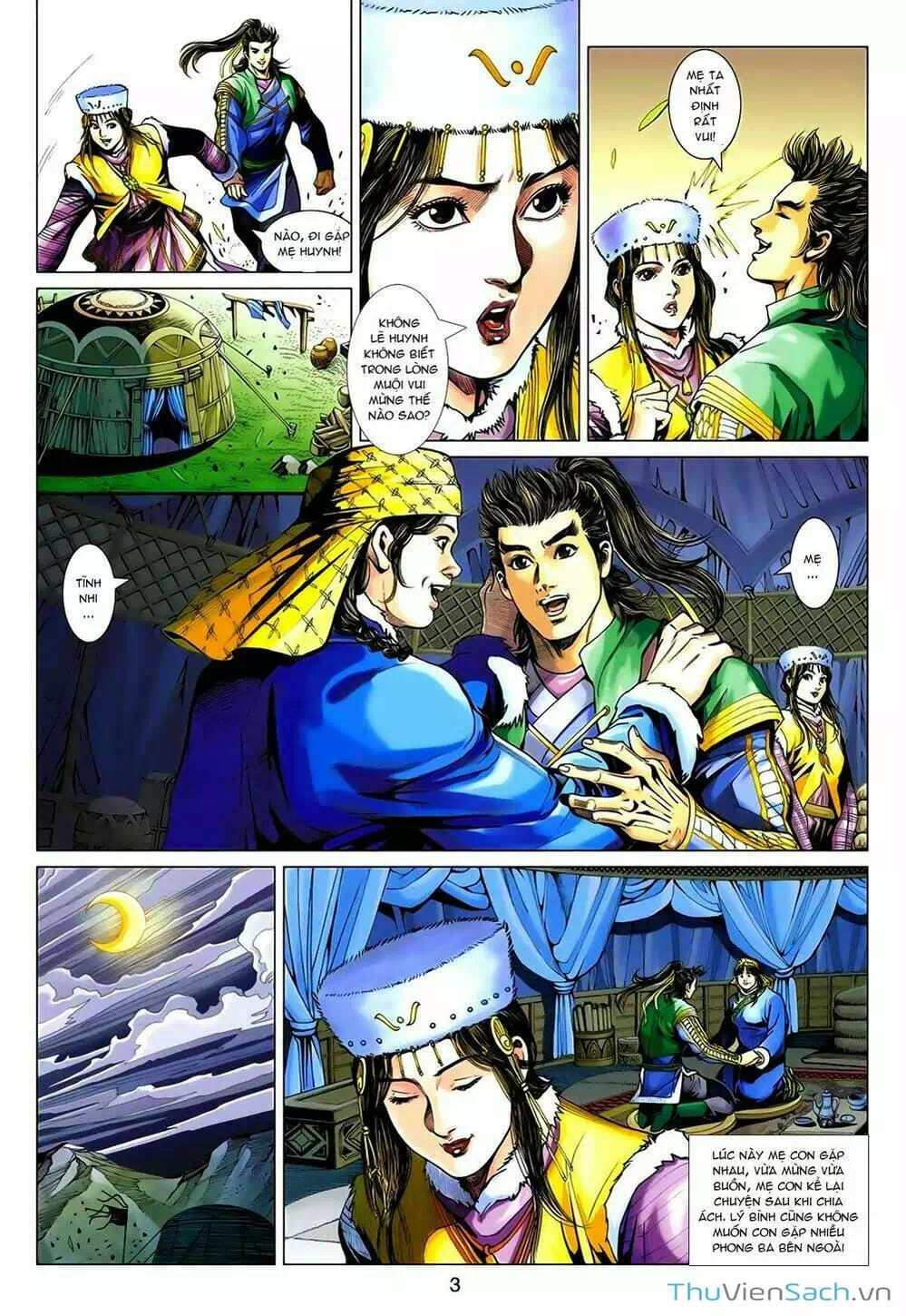 Truyện Tranh Anh Hùng Xạ Điêu - Manhua trang 4