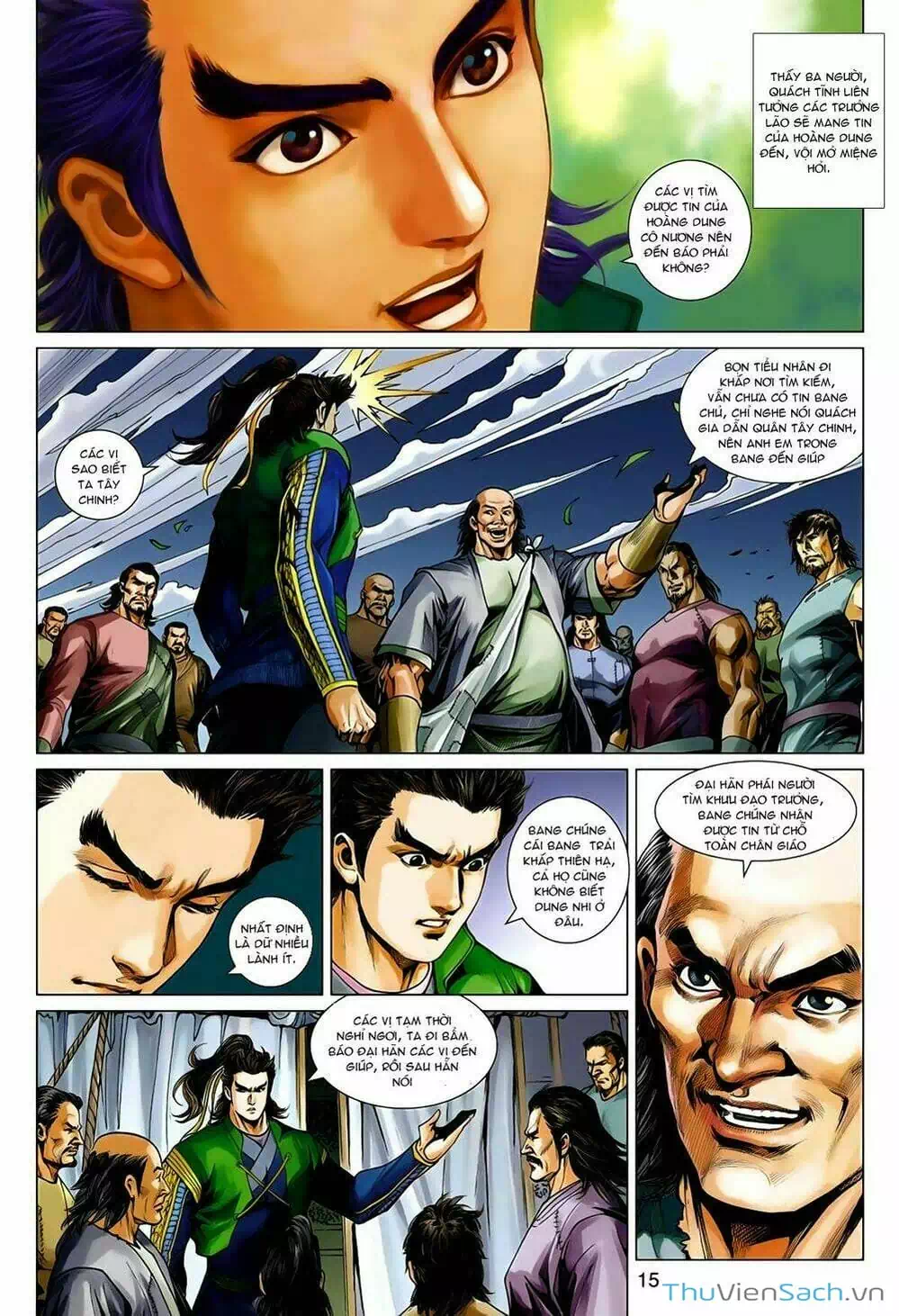 Truyện Tranh Anh Hùng Xạ Điêu - Manhua trang 4