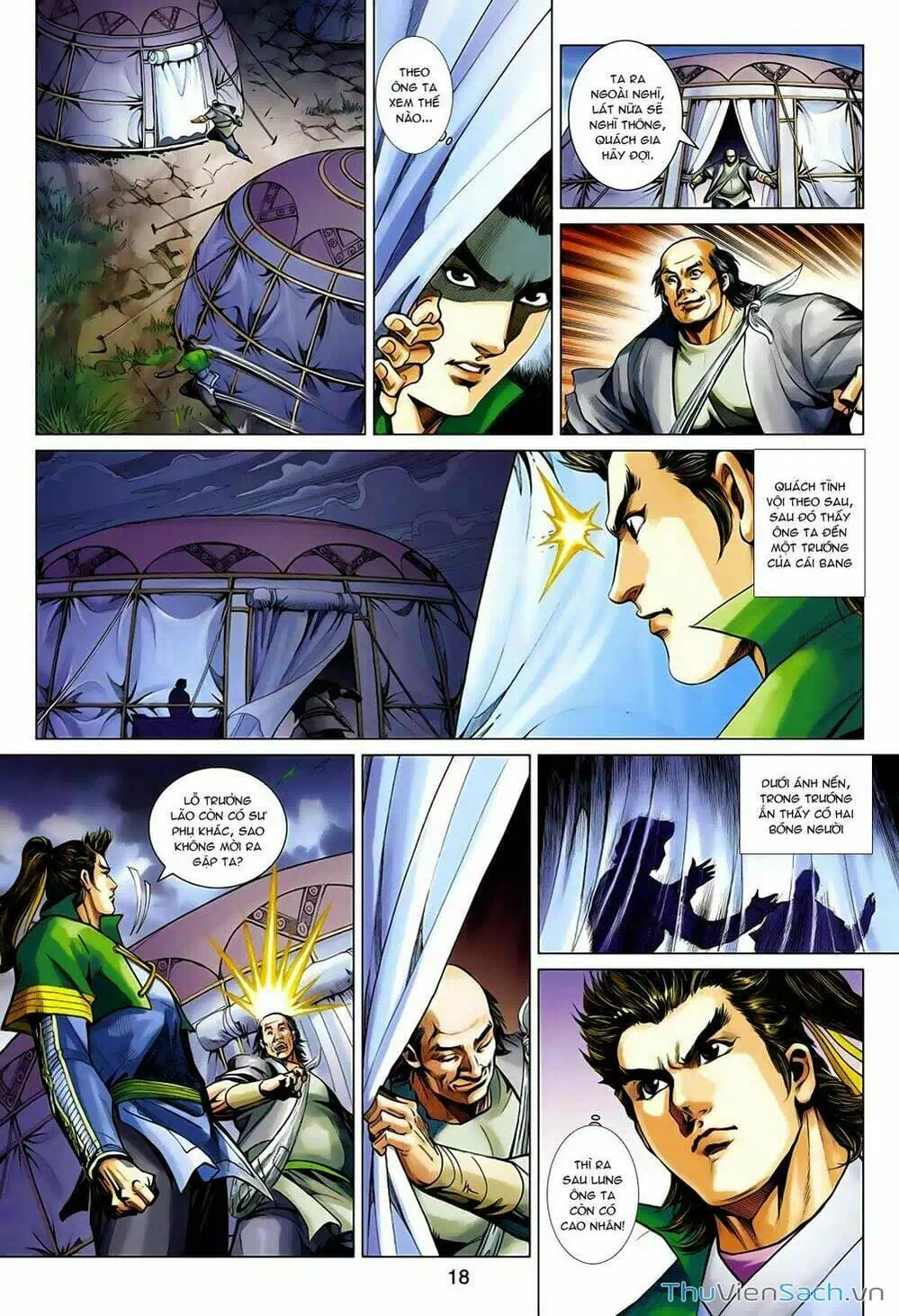 Truyện Tranh Anh Hùng Xạ Điêu - Manhua trang 4