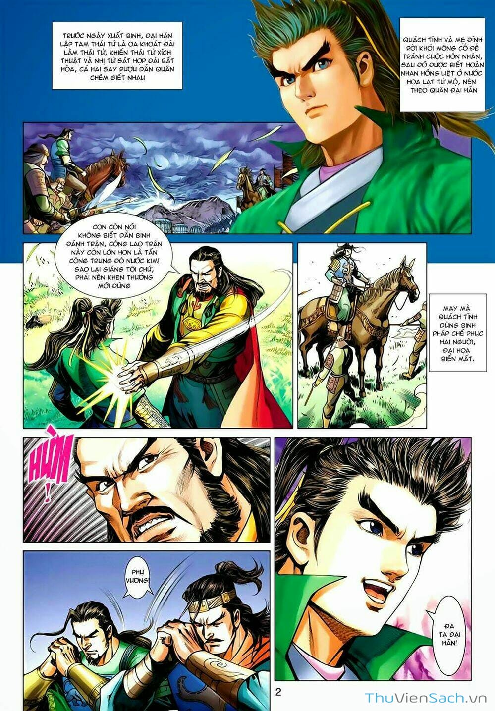 Truyện Tranh Anh Hùng Xạ Điêu - Manhua trang 4