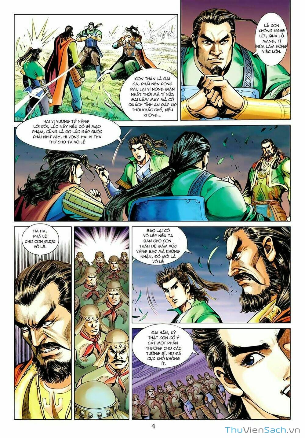 Truyện Tranh Anh Hùng Xạ Điêu - Manhua trang 3035