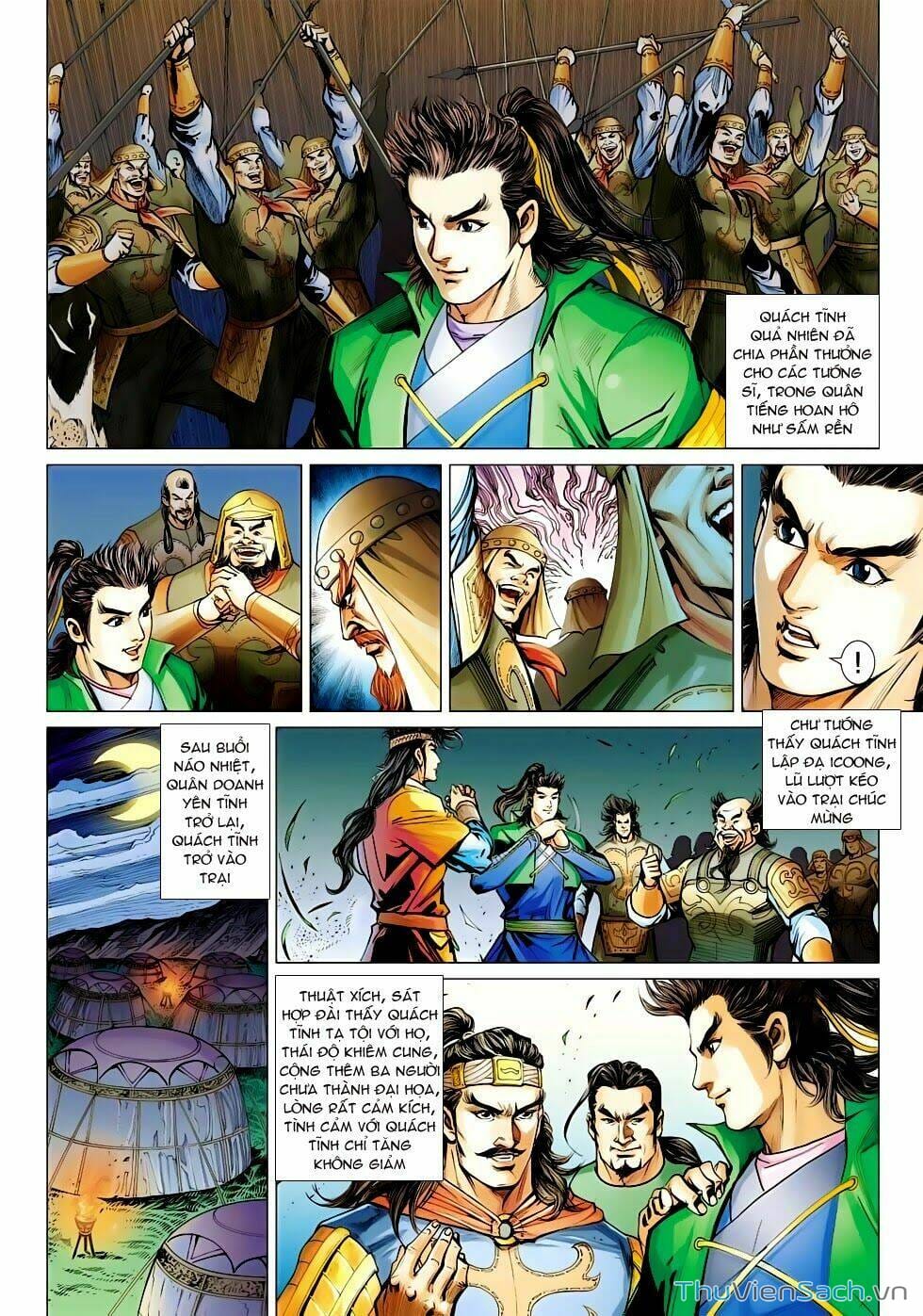 Truyện Tranh Anh Hùng Xạ Điêu - Manhua trang 4