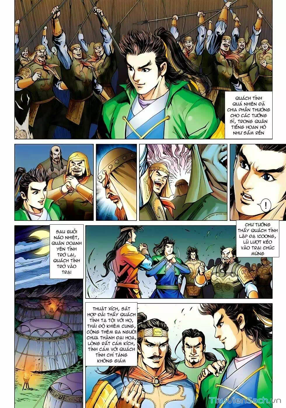 Truyện Tranh Anh Hùng Xạ Điêu - Manhua trang 4