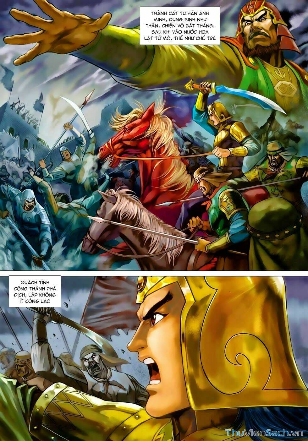 Truyện Tranh Anh Hùng Xạ Điêu - Manhua trang 4