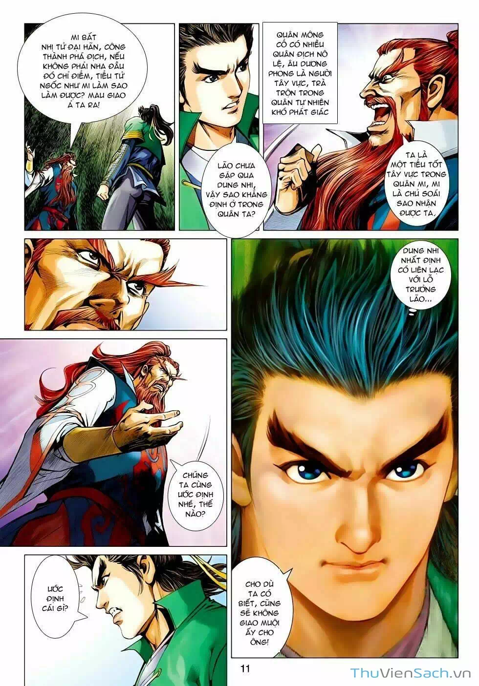 Truyện Tranh Anh Hùng Xạ Điêu - Manhua trang 4