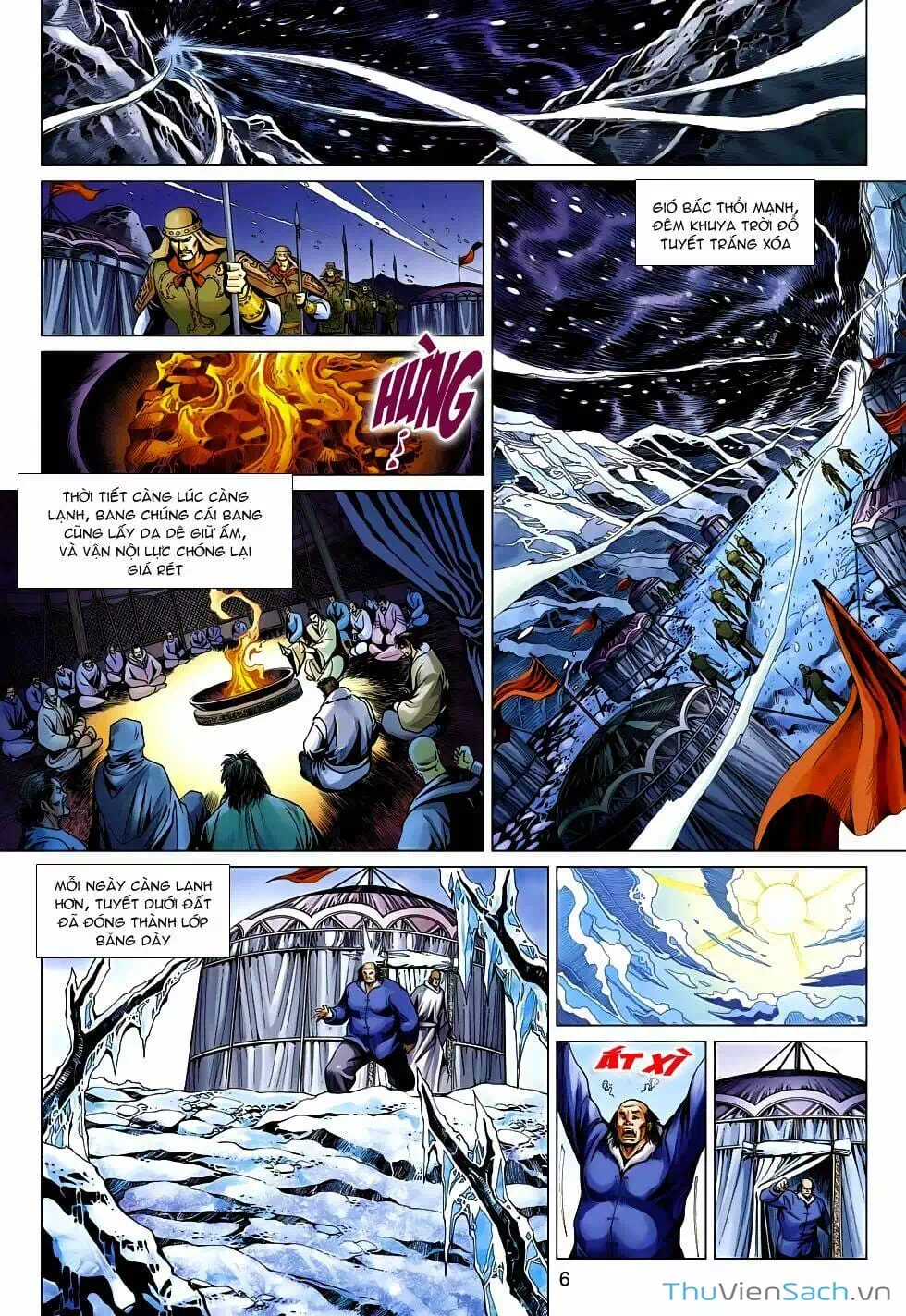 Truyện Tranh Anh Hùng Xạ Điêu - Manhua trang 4