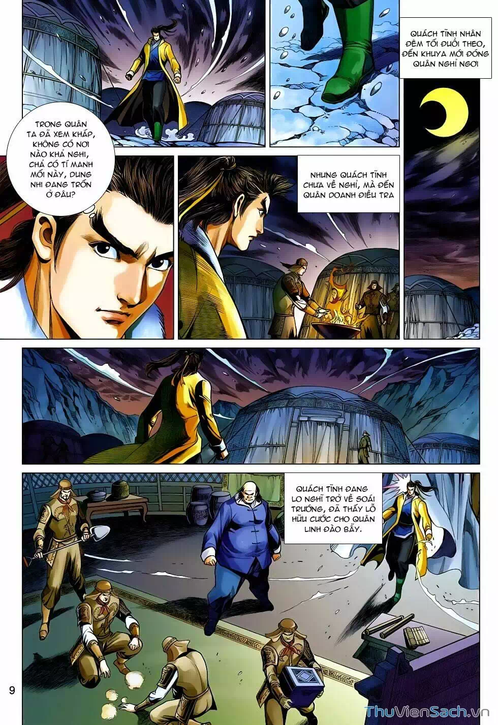 Truyện Tranh Anh Hùng Xạ Điêu - Manhua trang 4