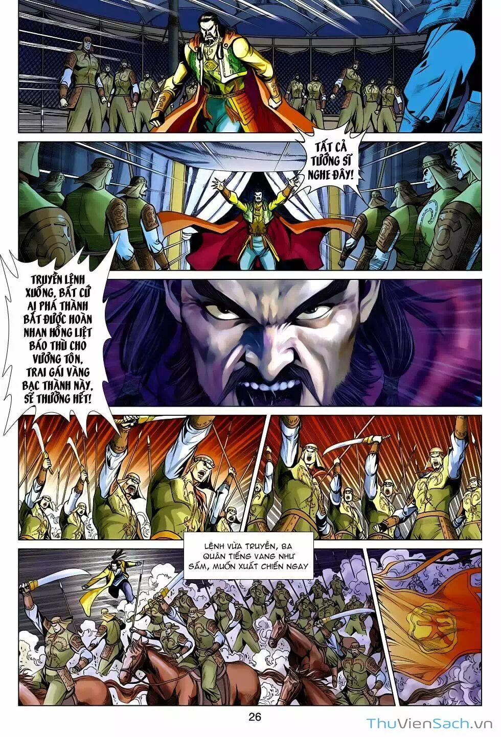 Truyện Tranh Anh Hùng Xạ Điêu - Manhua trang 4