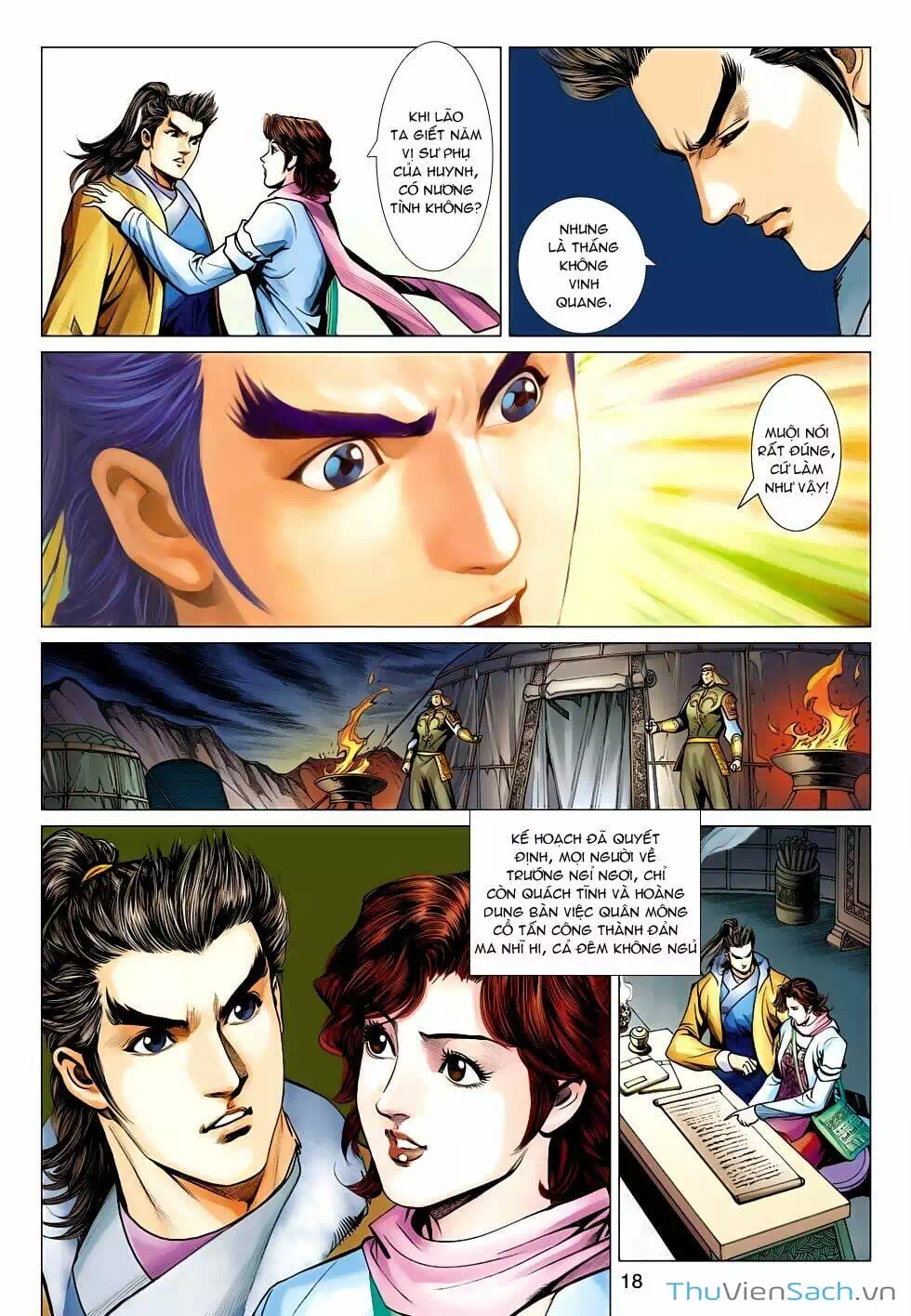 Truyện Tranh Anh Hùng Xạ Điêu - Manhua trang 4