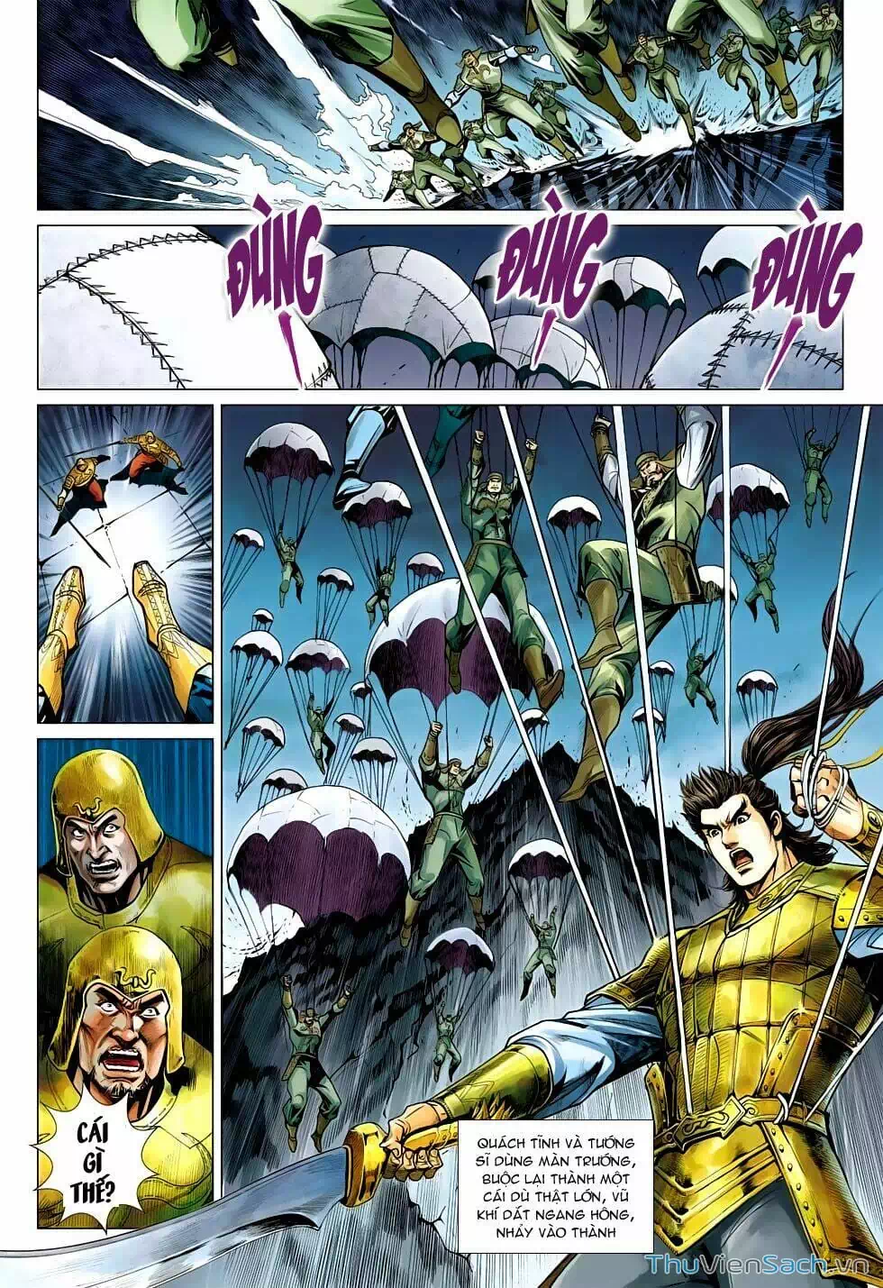 Truyện Tranh Anh Hùng Xạ Điêu - Manhua trang 4