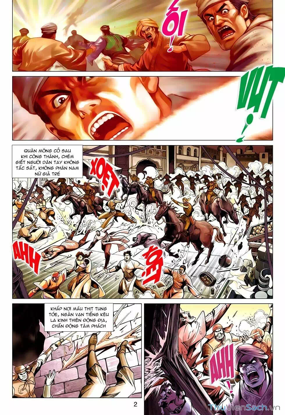 Truyện Tranh Anh Hùng Xạ Điêu - Manhua trang 4