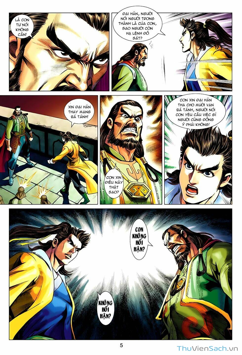 Truyện Tranh Anh Hùng Xạ Điêu - Manhua trang 3132