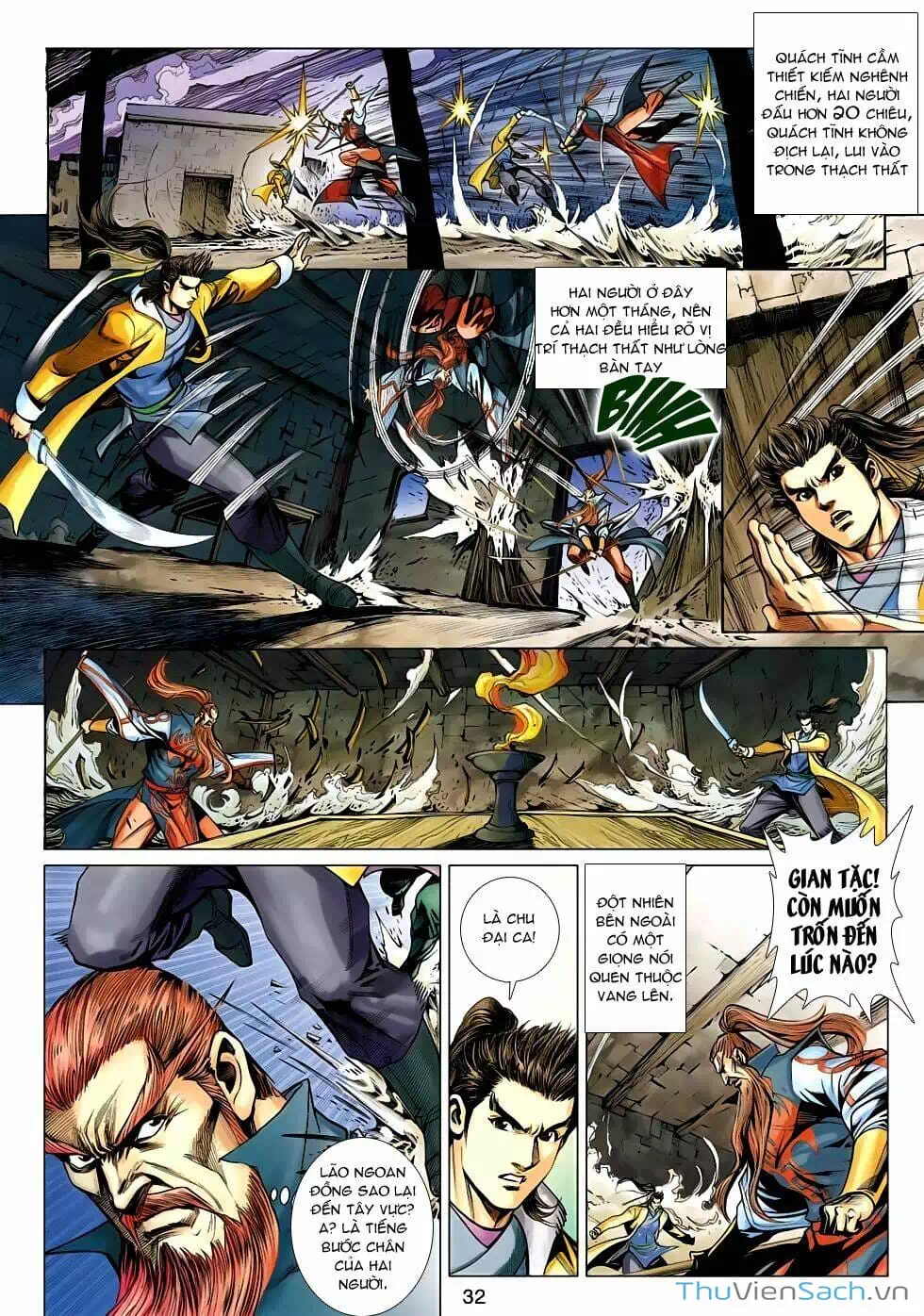 Truyện Tranh Anh Hùng Xạ Điêu - Manhua trang 4