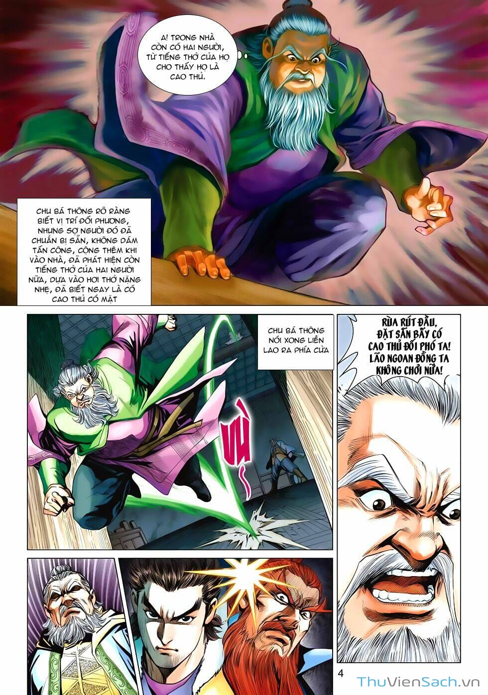 Truyện Tranh Anh Hùng Xạ Điêu - Manhua trang 4