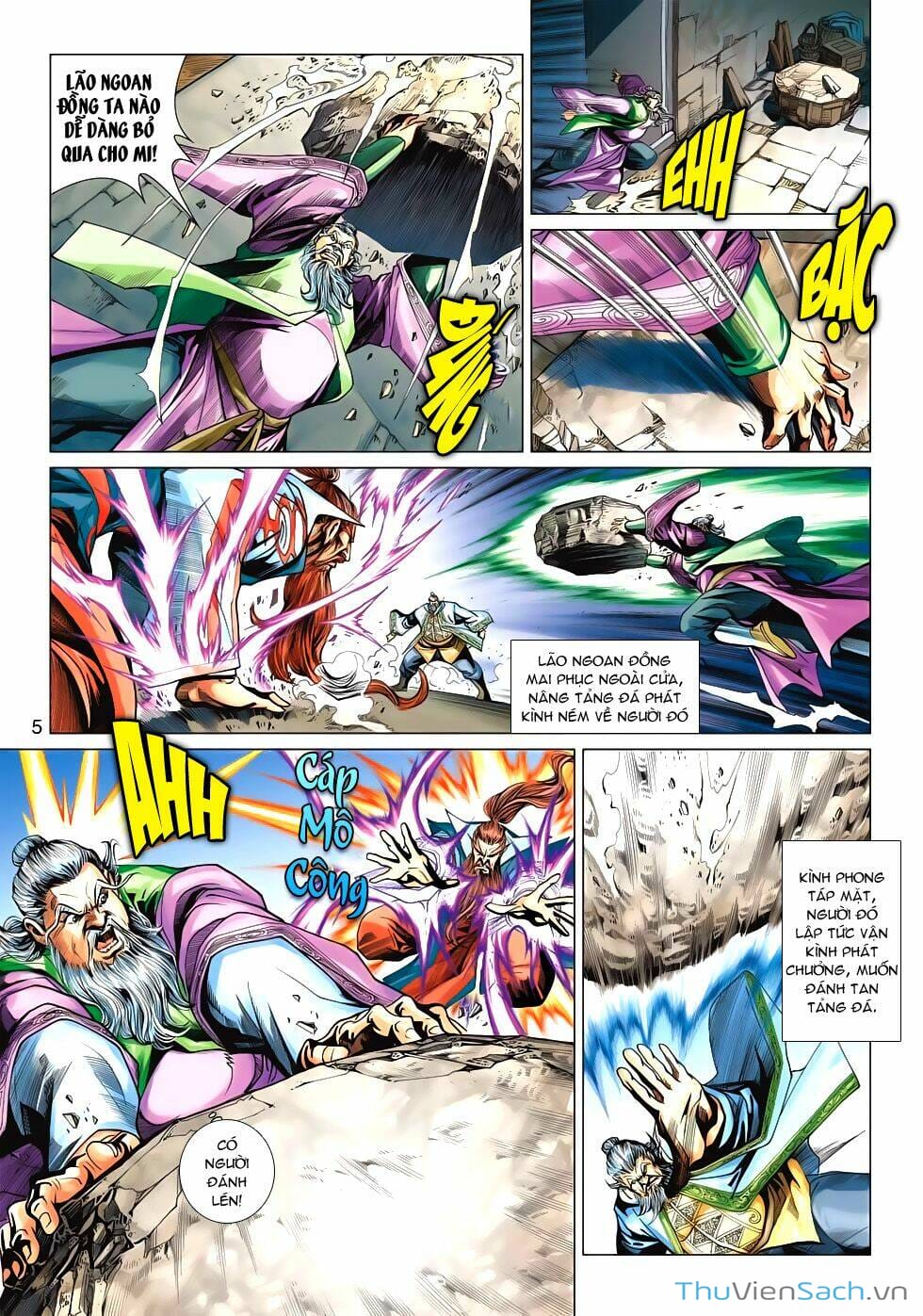 Truyện Tranh Anh Hùng Xạ Điêu - Manhua trang 4