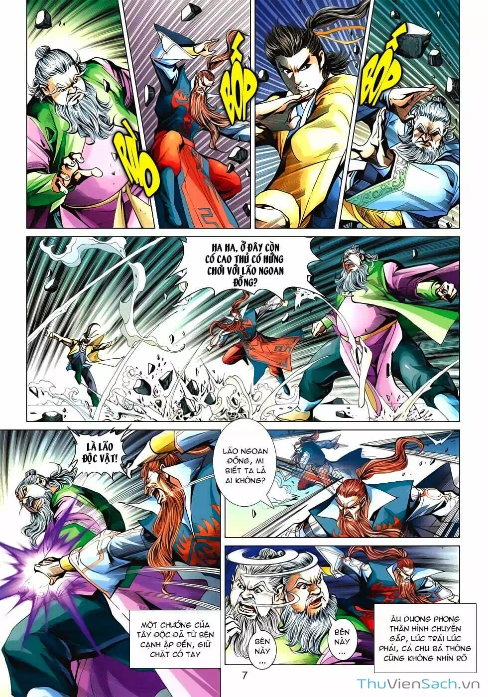 Truyện Tranh Anh Hùng Xạ Điêu - Manhua trang 4