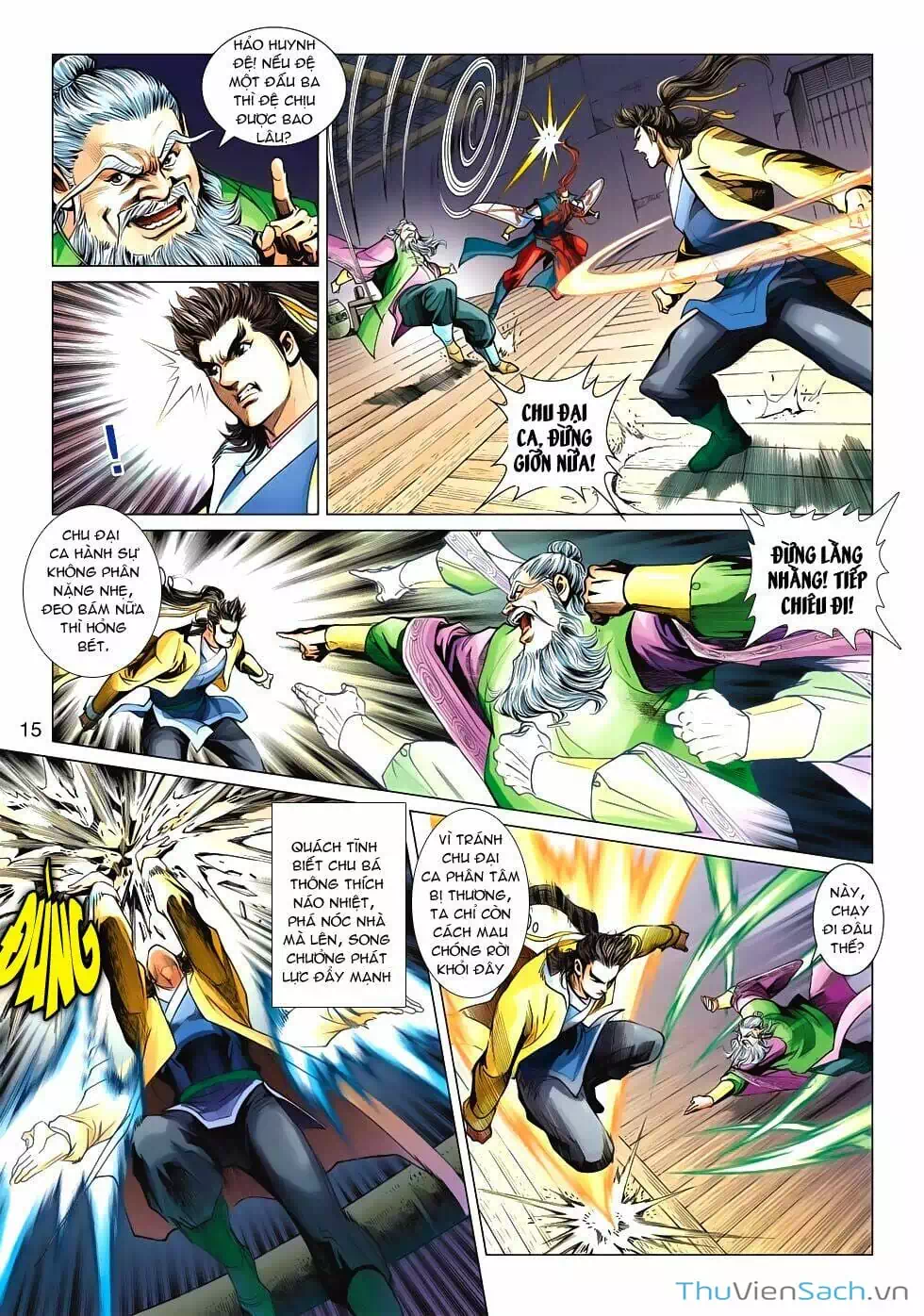 Truyện Tranh Anh Hùng Xạ Điêu - Manhua trang 4