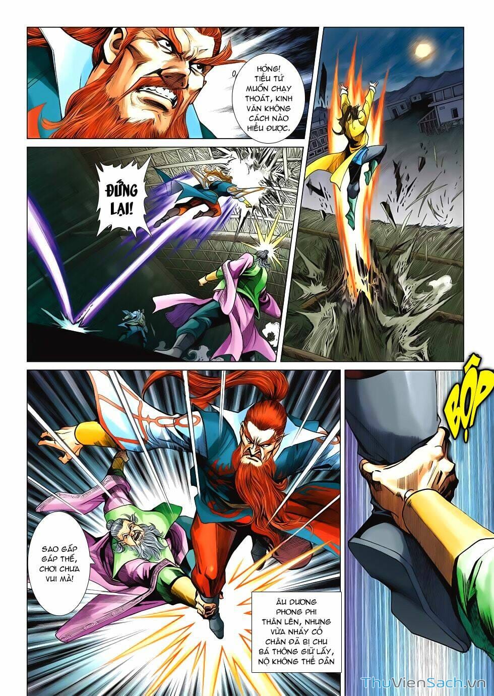 Truyện Tranh Anh Hùng Xạ Điêu - Manhua trang 4