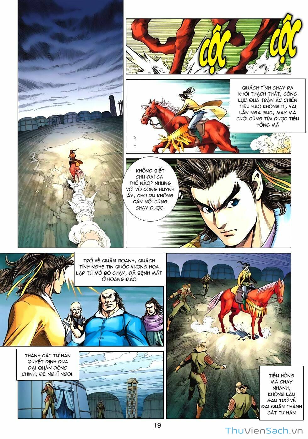 Truyện Tranh Anh Hùng Xạ Điêu - Manhua trang 4