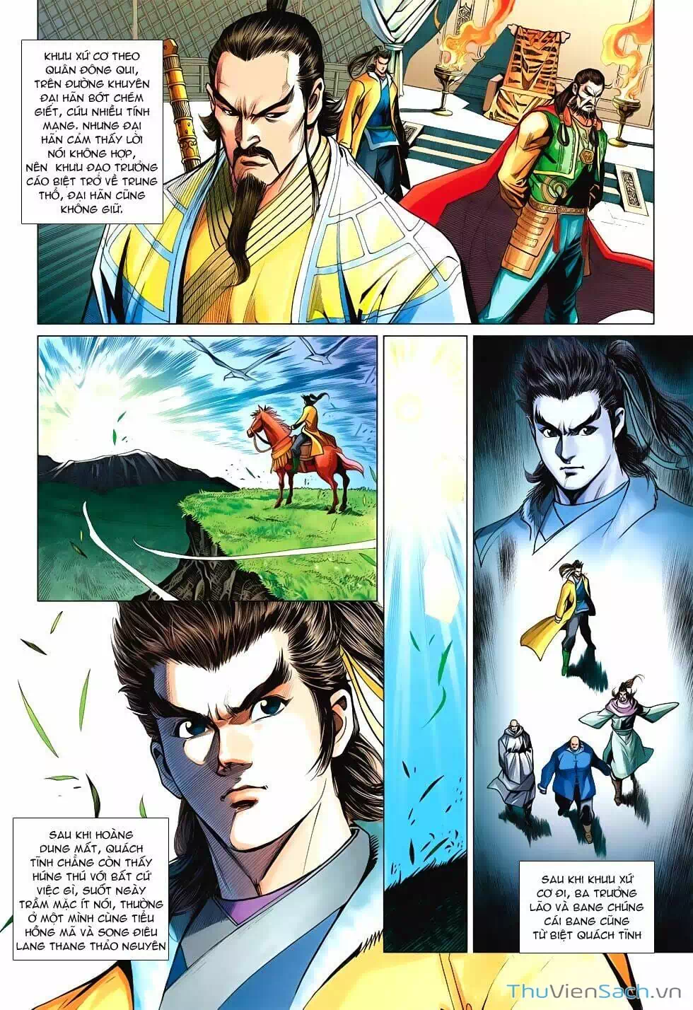 Truyện Tranh Anh Hùng Xạ Điêu - Manhua trang 4