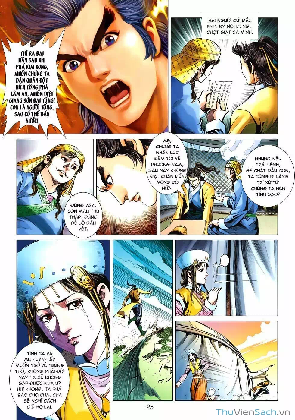 Truyện Tranh Anh Hùng Xạ Điêu - Manhua trang 4