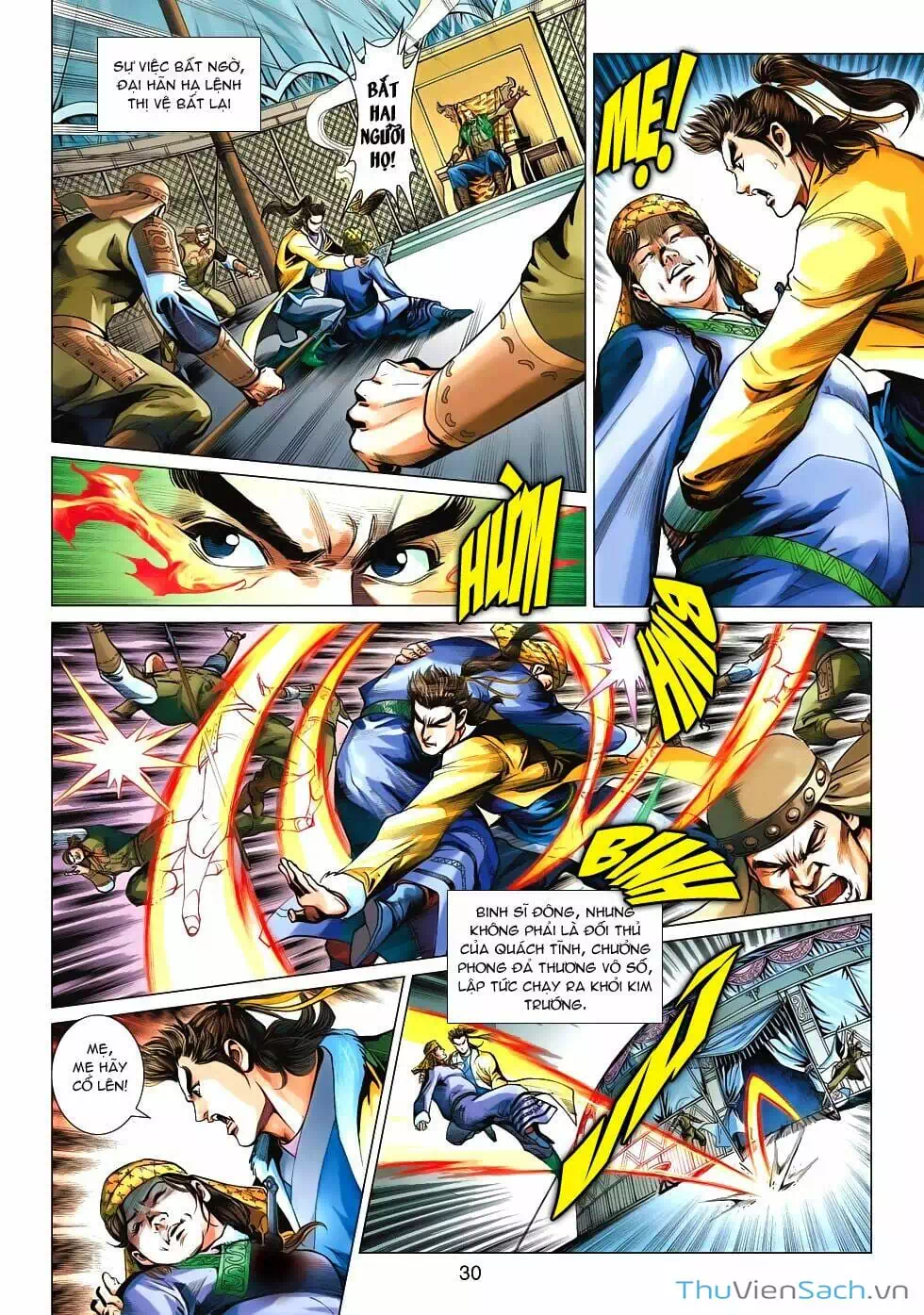 Truyện Tranh Anh Hùng Xạ Điêu - Manhua trang 4