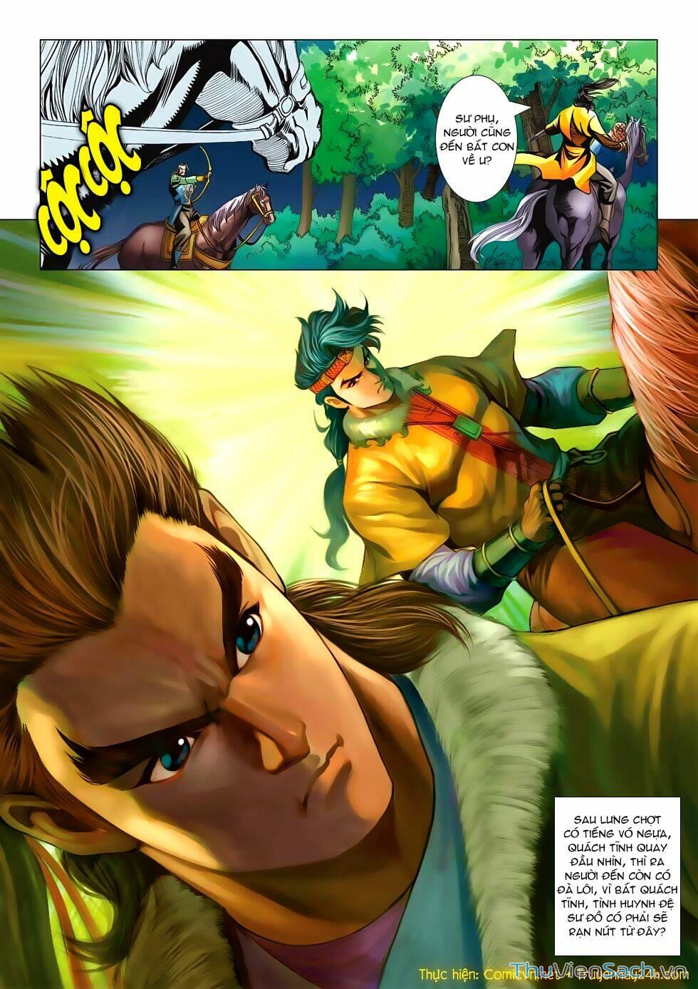 Truyện Tranh Anh Hùng Xạ Điêu - Manhua trang 4