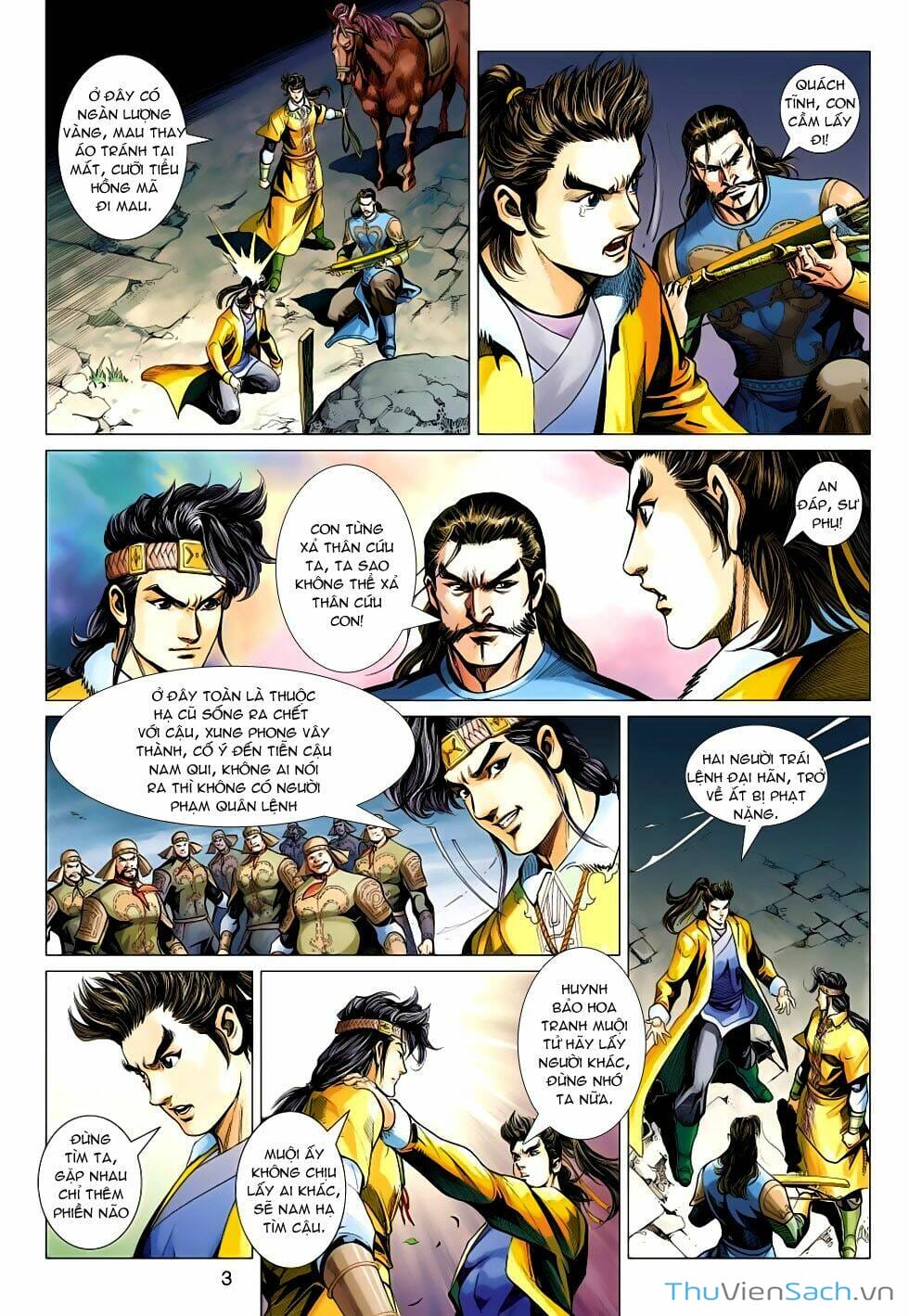 Truyện Tranh Anh Hùng Xạ Điêu - Manhua trang 4