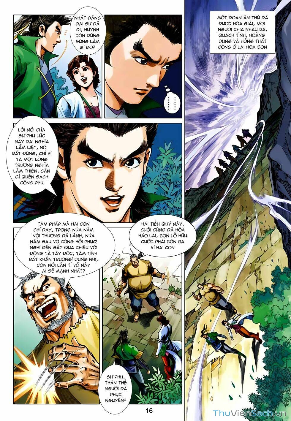 Truyện Tranh Anh Hùng Xạ Điêu - Manhua trang 4
