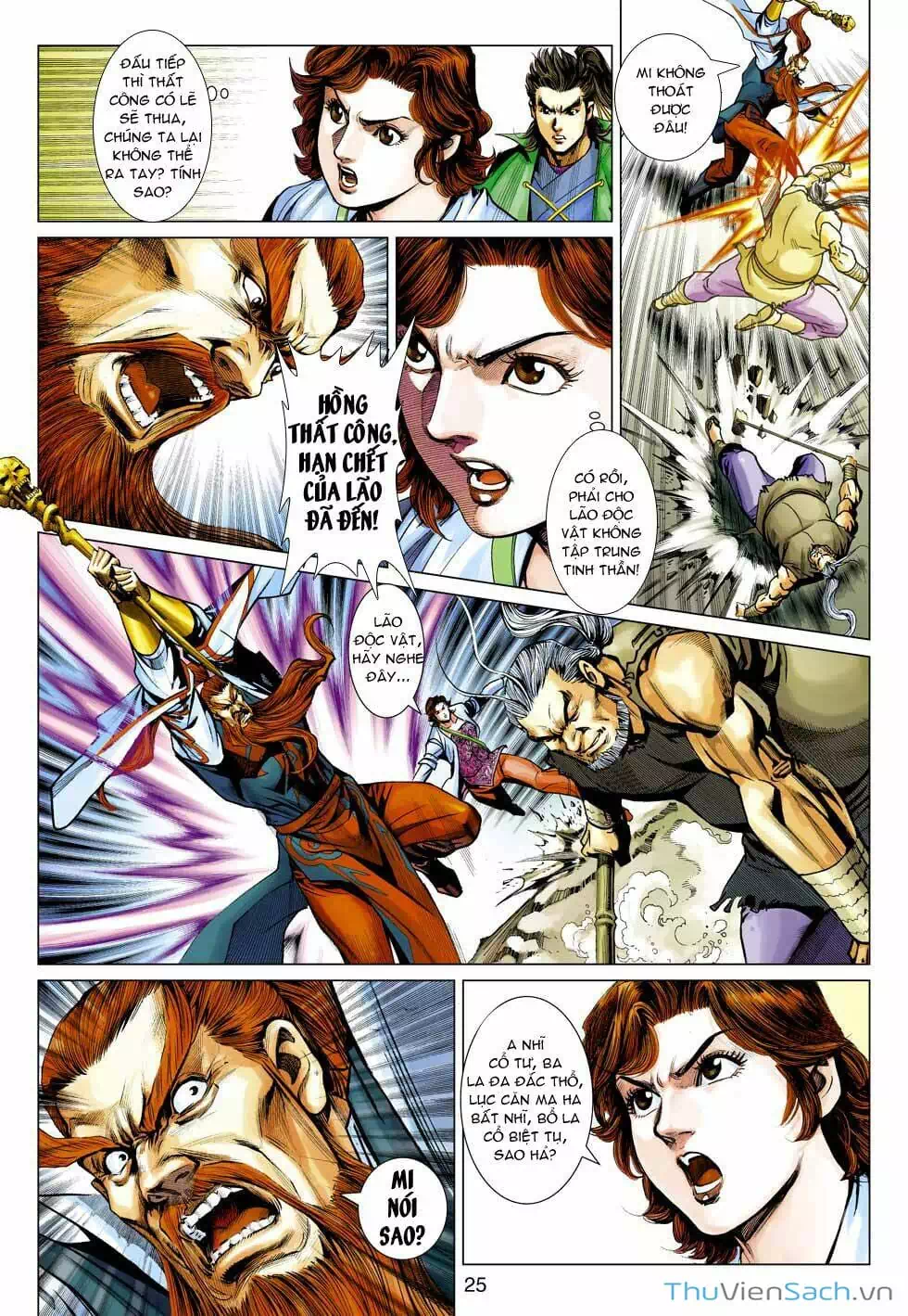 Truyện Tranh Anh Hùng Xạ Điêu - Manhua trang 4