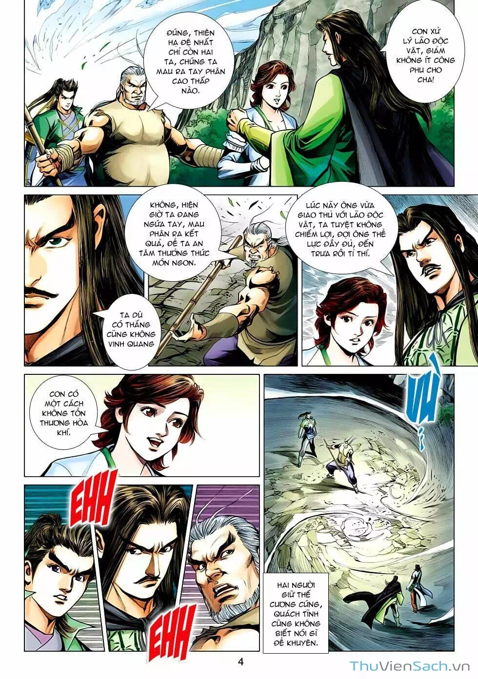Truyện Tranh Anh Hùng Xạ Điêu - Manhua trang 4
