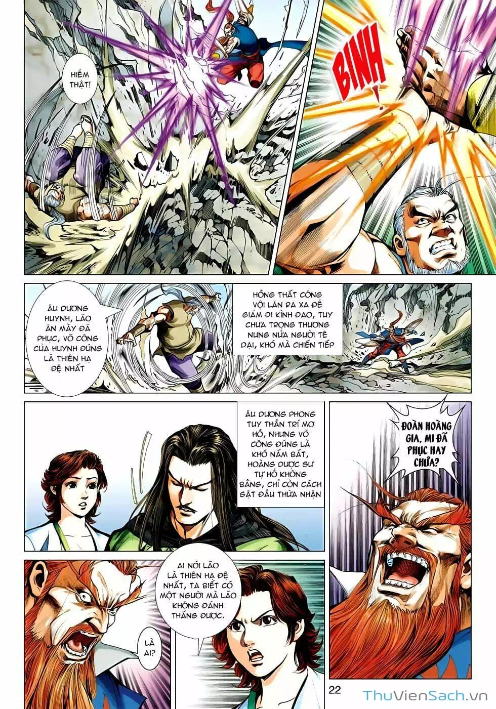 Truyện Tranh Anh Hùng Xạ Điêu - Manhua trang 4