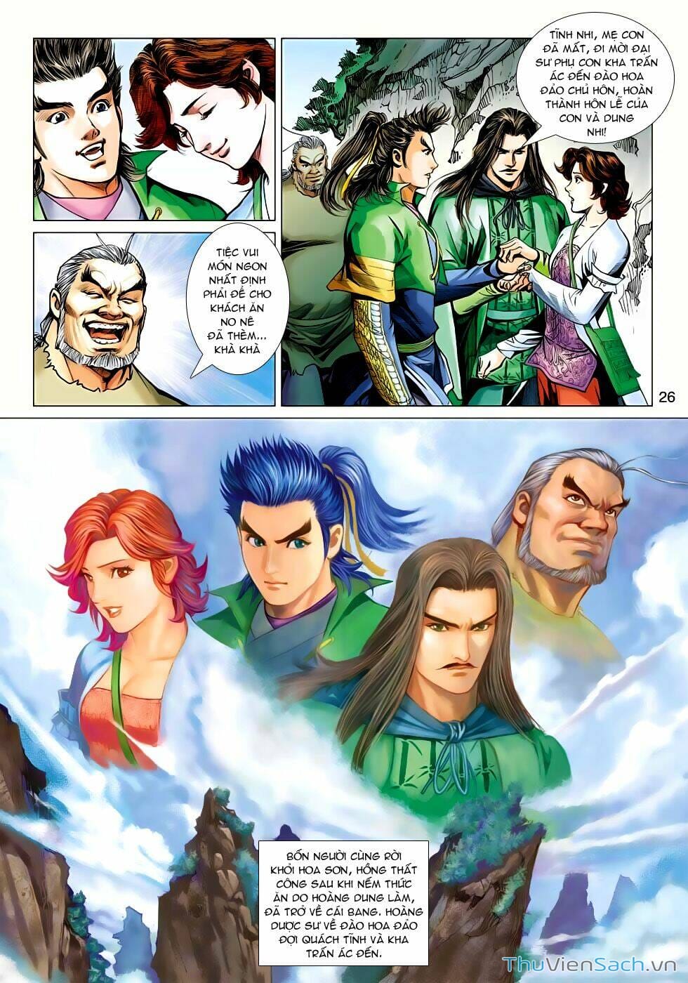 Truyện Tranh Anh Hùng Xạ Điêu - Manhua trang 4