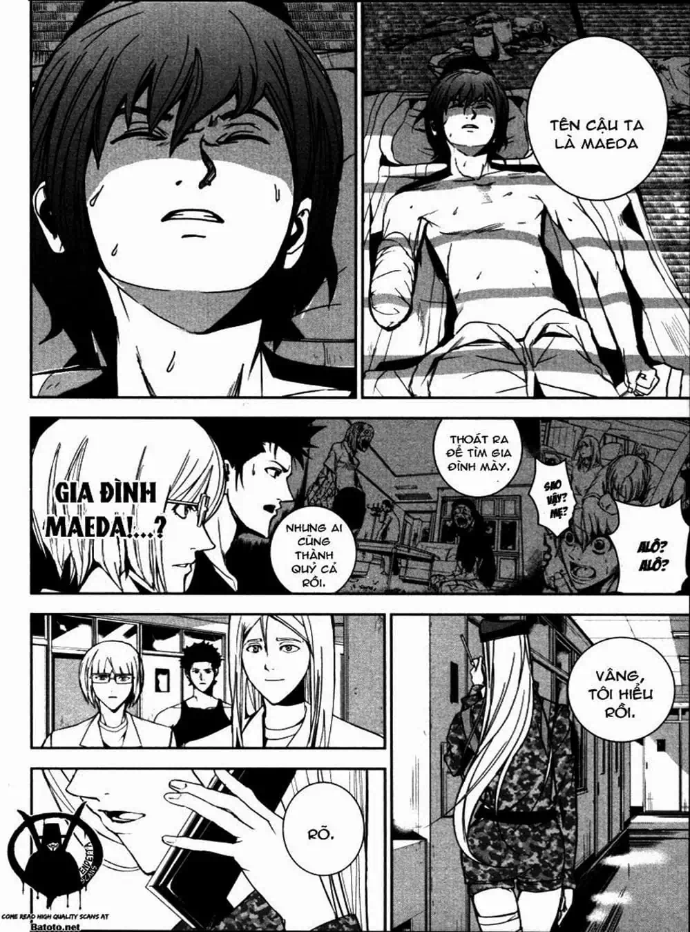 Truyện Tranh Pháo Đài Khải Huyền - Apocalypse No Toride trang 6