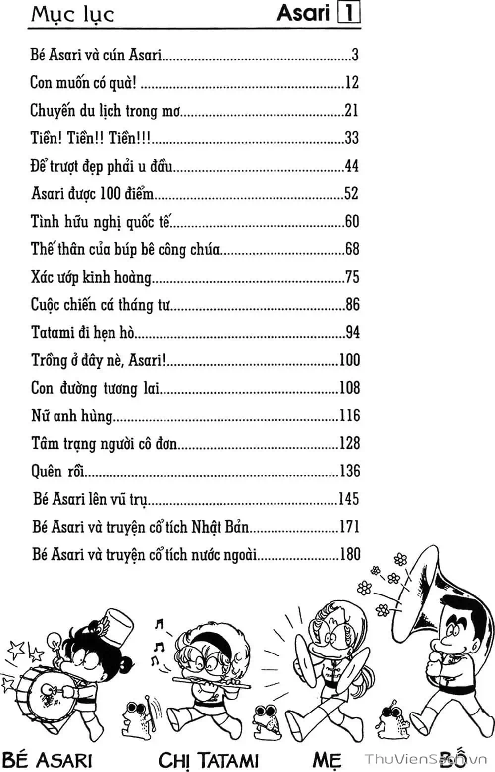 Truyện Tranh Asari Cô Bé Tinh Nghịch trang 2