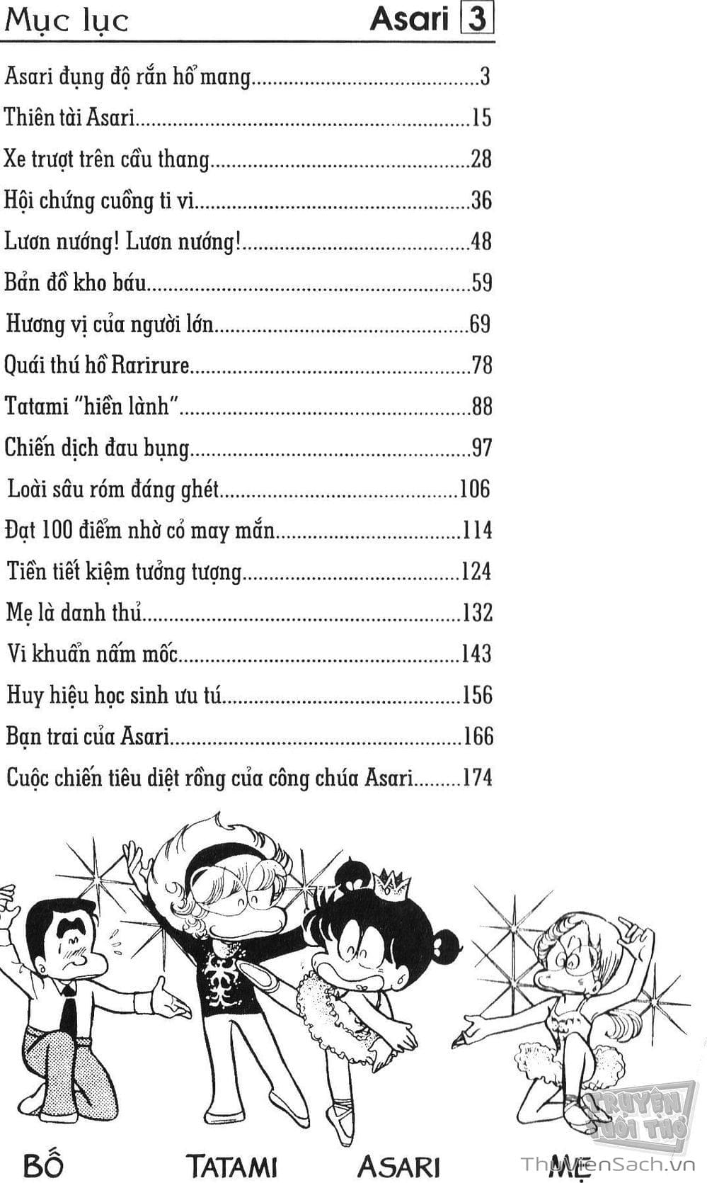 Truyện Tranh Asari Cô Bé Tinh Nghịch trang 2