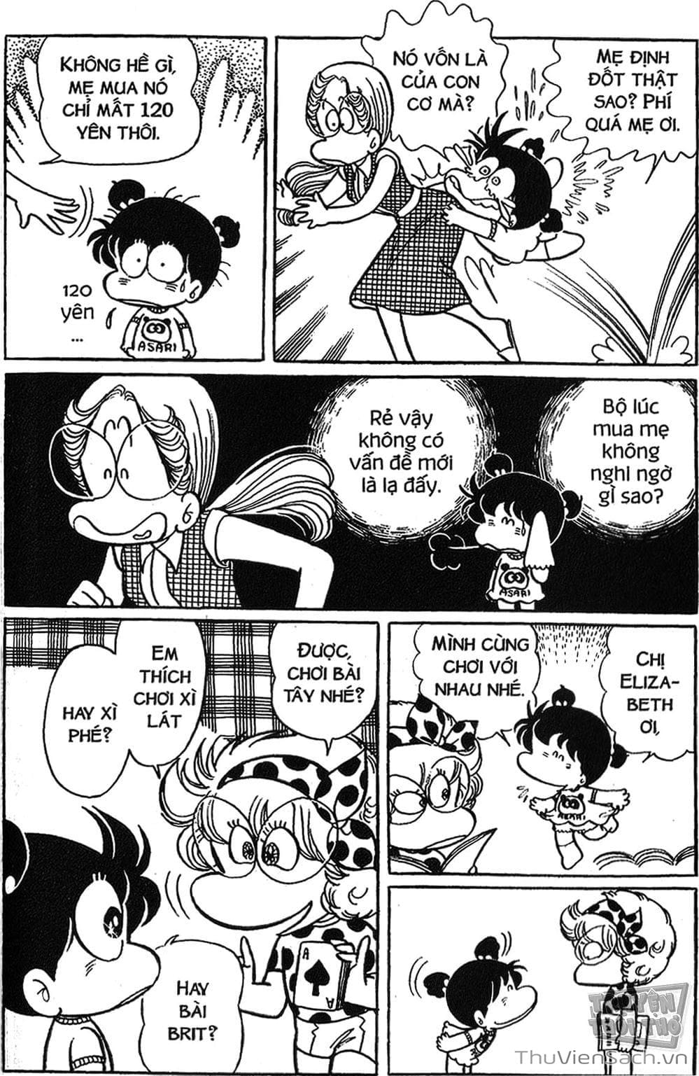 Truyện Tranh Asari Cô Bé Tinh Nghịch trang 2
