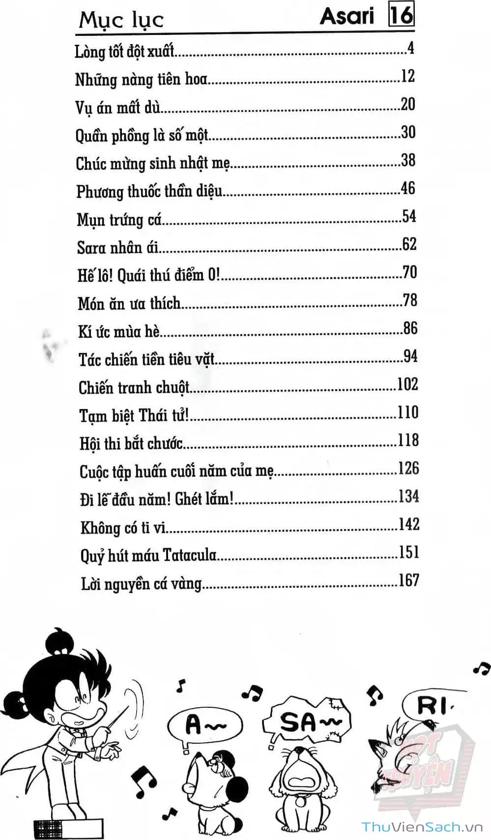 Truyện Tranh Asari Cô Bé Tinh Nghịch trang 2