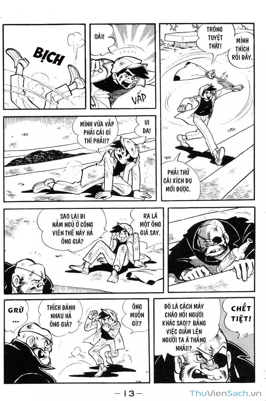 Truyện Tranh Thiết Quyền Lãng Tử - Ashita No Joe trang 5