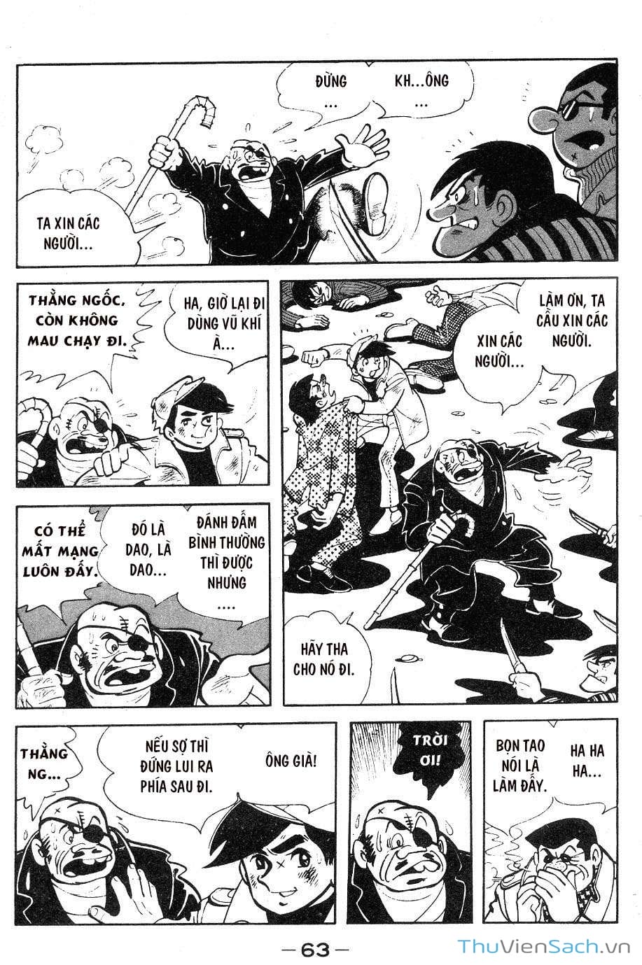 Truyện Tranh Thiết Quyền Lãng Tử - Ashita No Joe trang 5