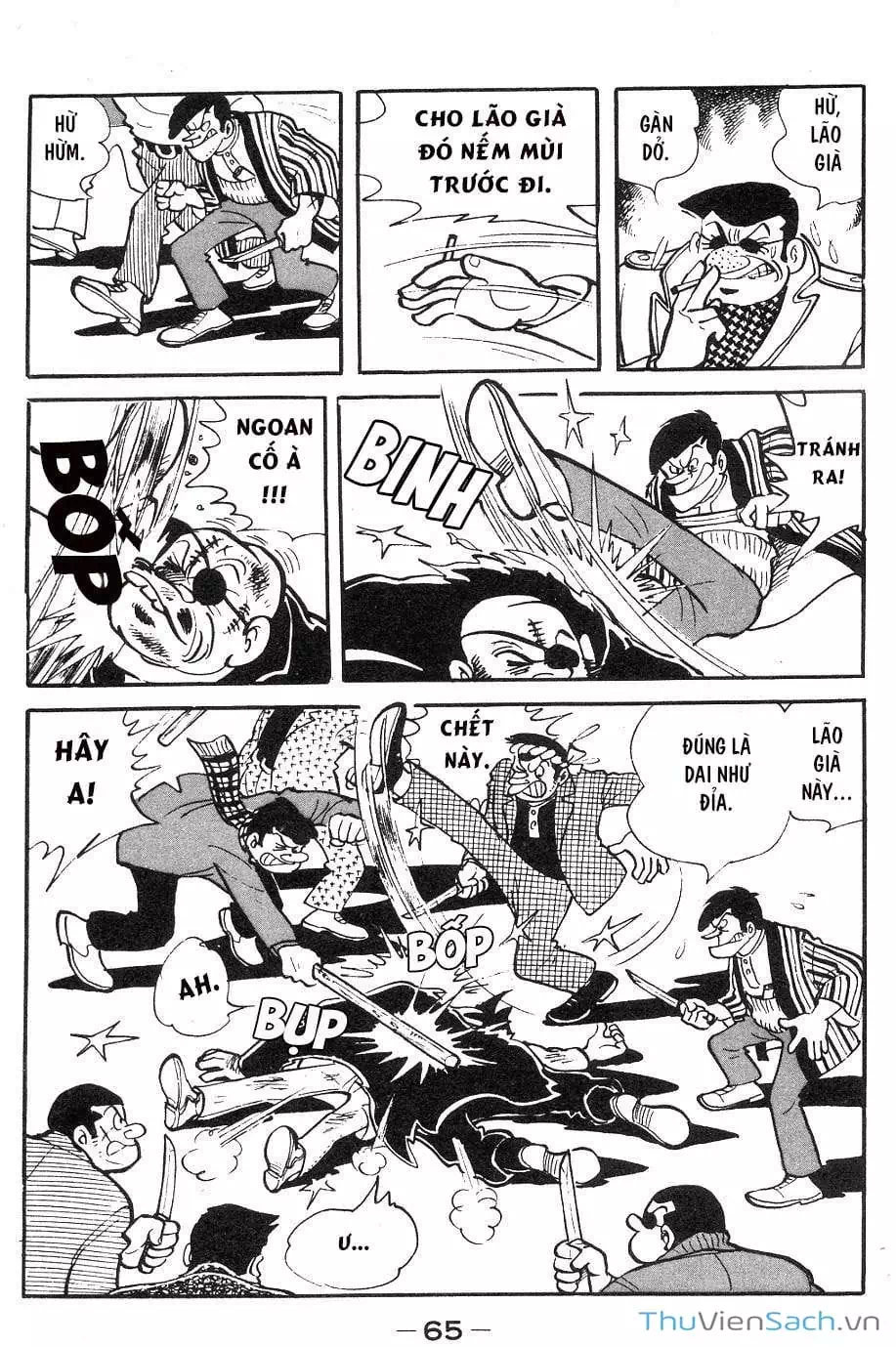 Truyện Tranh Thiết Quyền Lãng Tử - Ashita No Joe trang 5