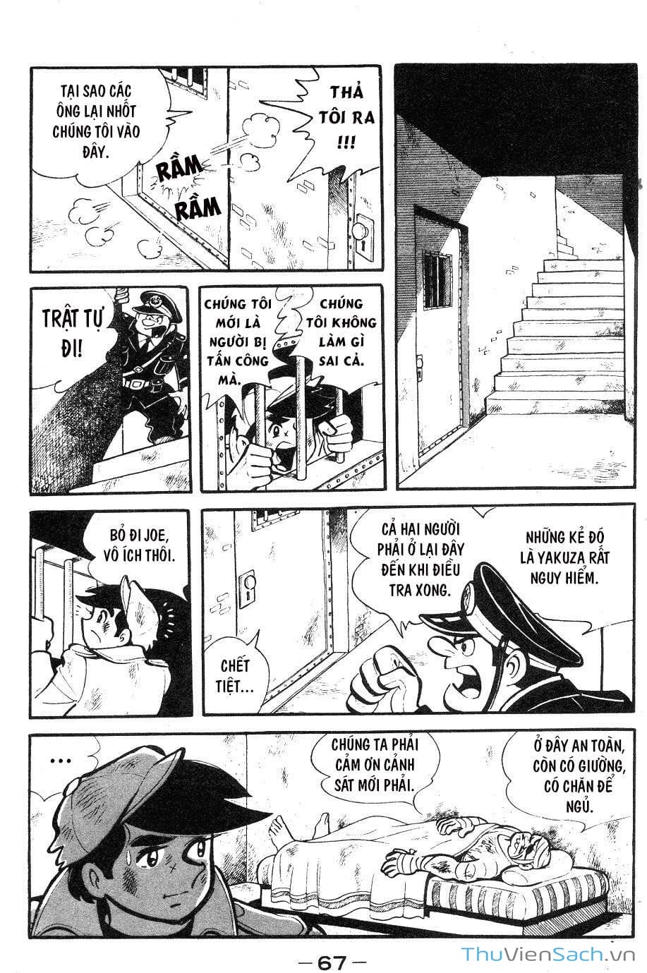 Truyện Tranh Thiết Quyền Lãng Tử - Ashita No Joe trang 5