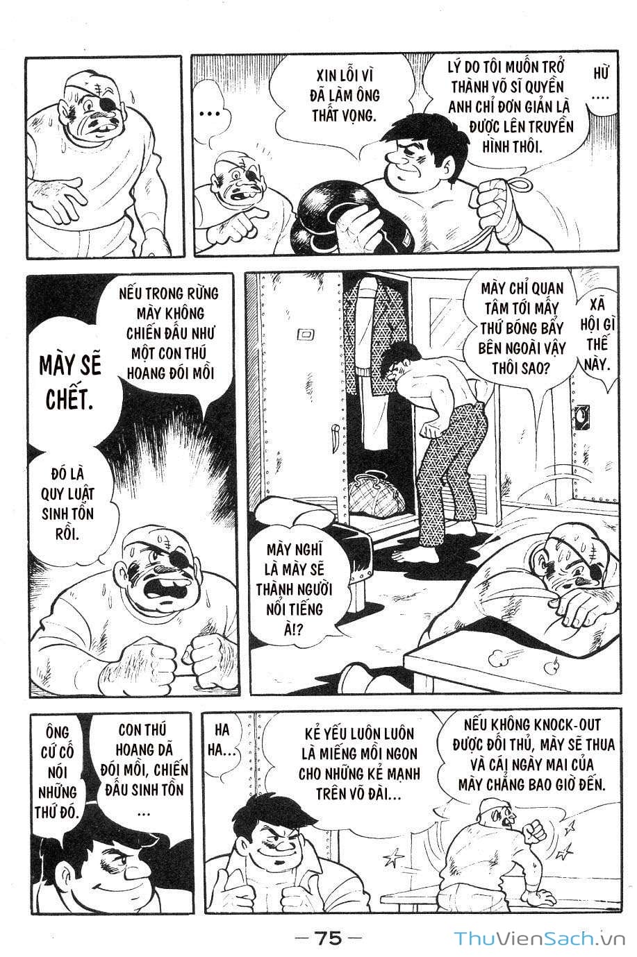 Truyện Tranh Thiết Quyền Lãng Tử - Ashita No Joe trang 5