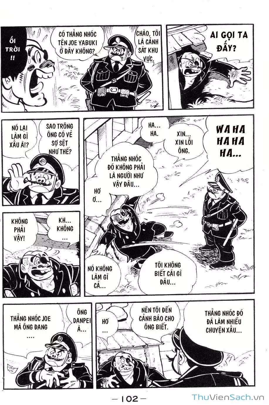 Truyện Tranh Thiết Quyền Lãng Tử - Ashita No Joe trang 5