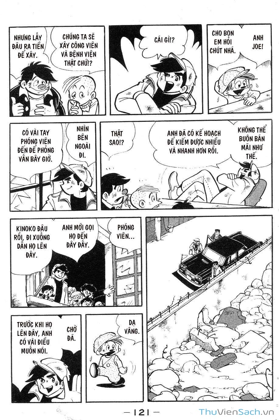 Truyện Tranh Thiết Quyền Lãng Tử - Ashita No Joe trang 5