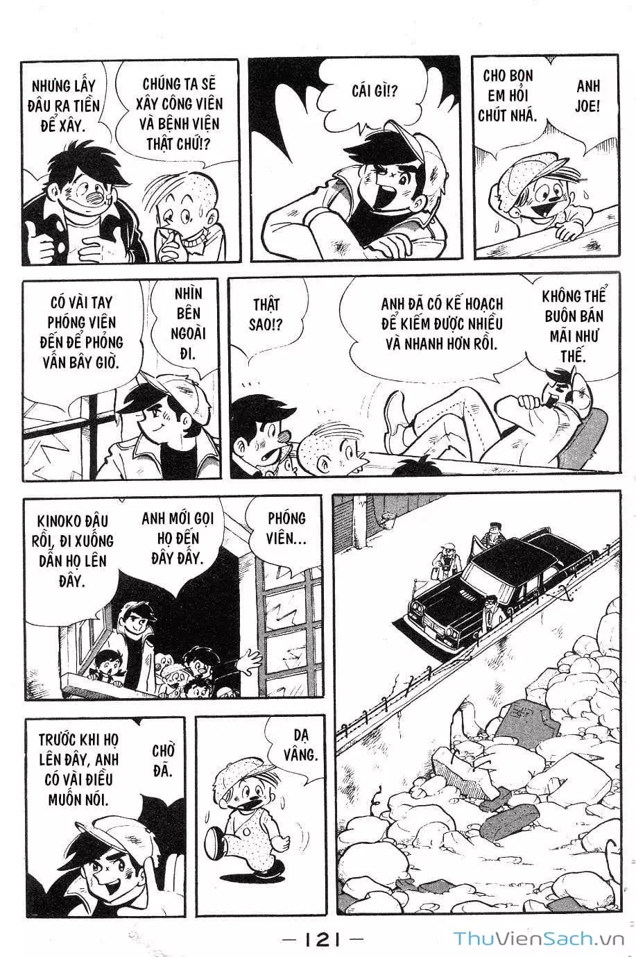 Truyện Tranh Thiết Quyền Lãng Tử - Ashita No Joe trang 5