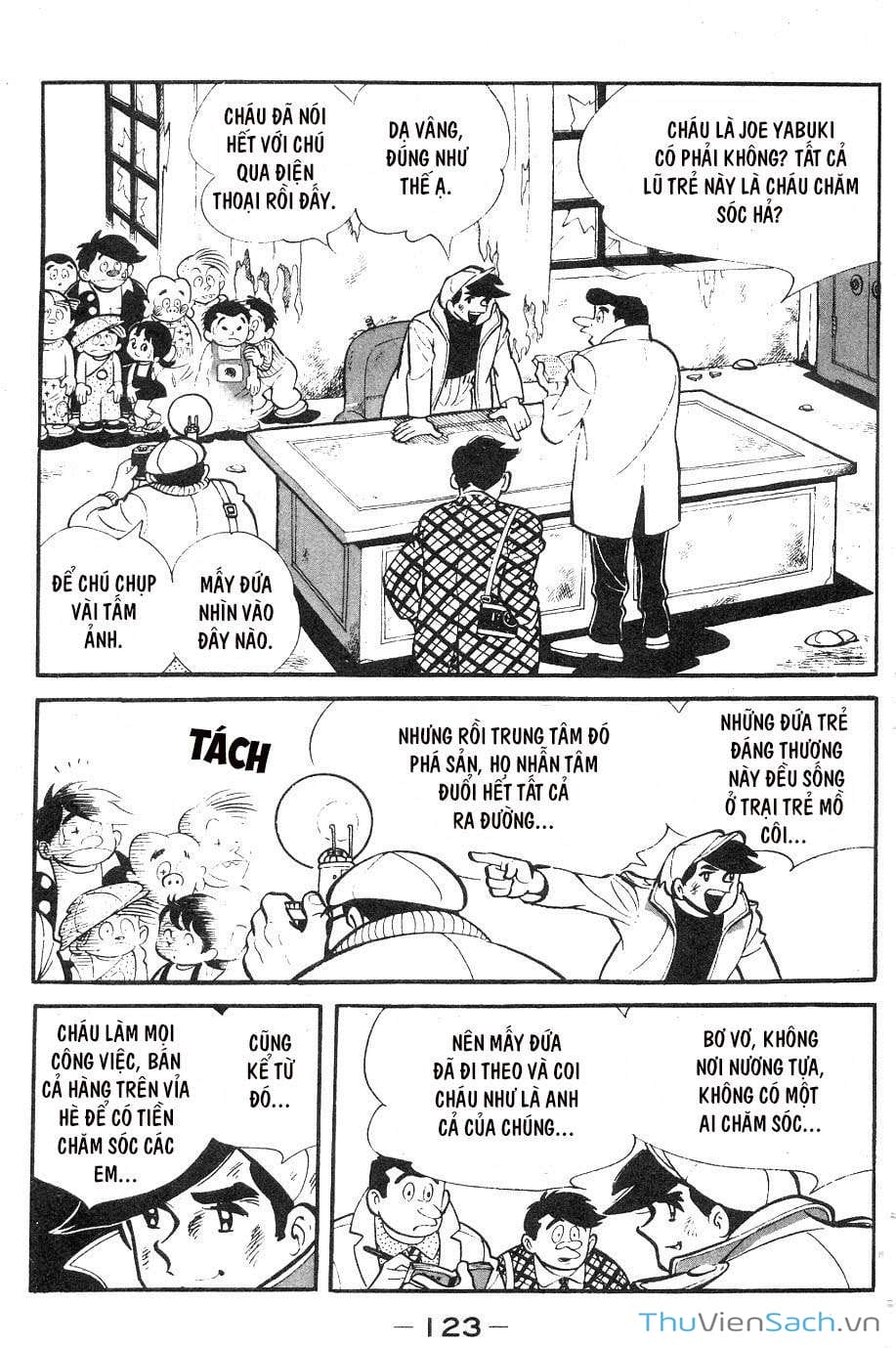 Truyện Tranh Thiết Quyền Lãng Tử - Ashita No Joe trang 5